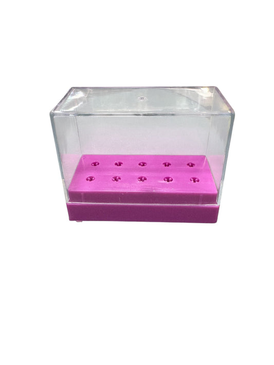 Pink Bit Box 10 slot
