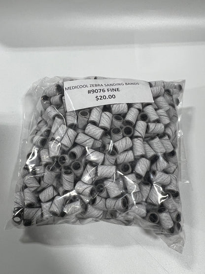 Medicool Zebra Stripes Sanding Band (500pcs/Bag)