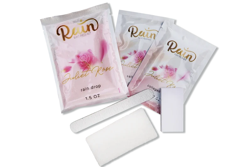 2E Rain 6in1 Juliet Rose Pedicure Kit 120 kits/case