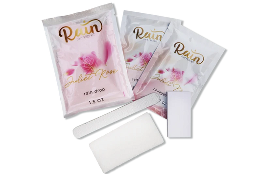 2E Rain 6in1 Juliet Rose Pedicure Kit 120 kits/case