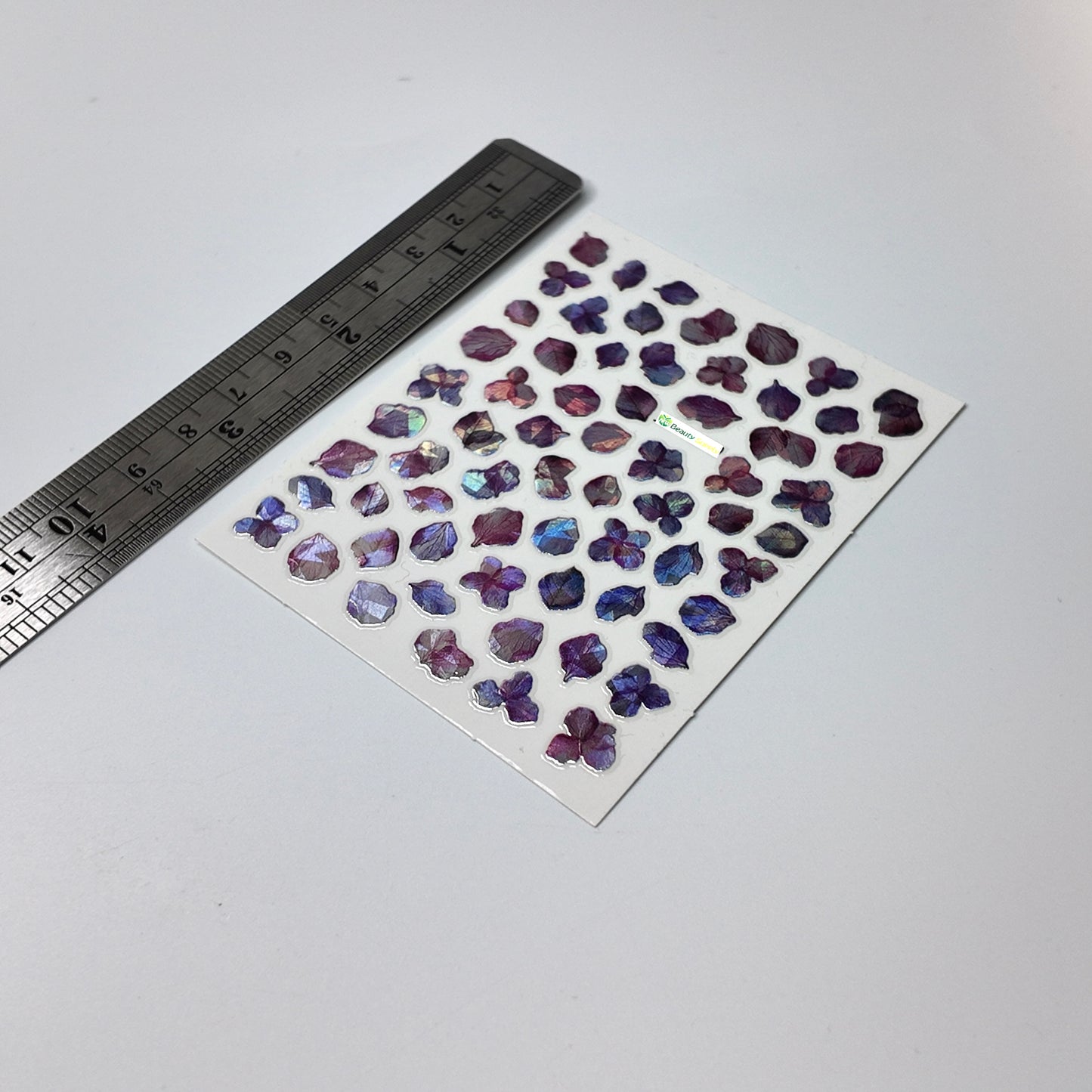 Holographic Flower Petals Sticker Decal