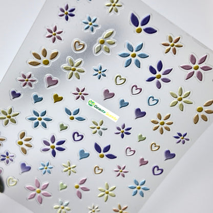 Pastel Flower Sticker Decal