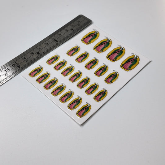 Skeleton and Scythe Sticker Decal