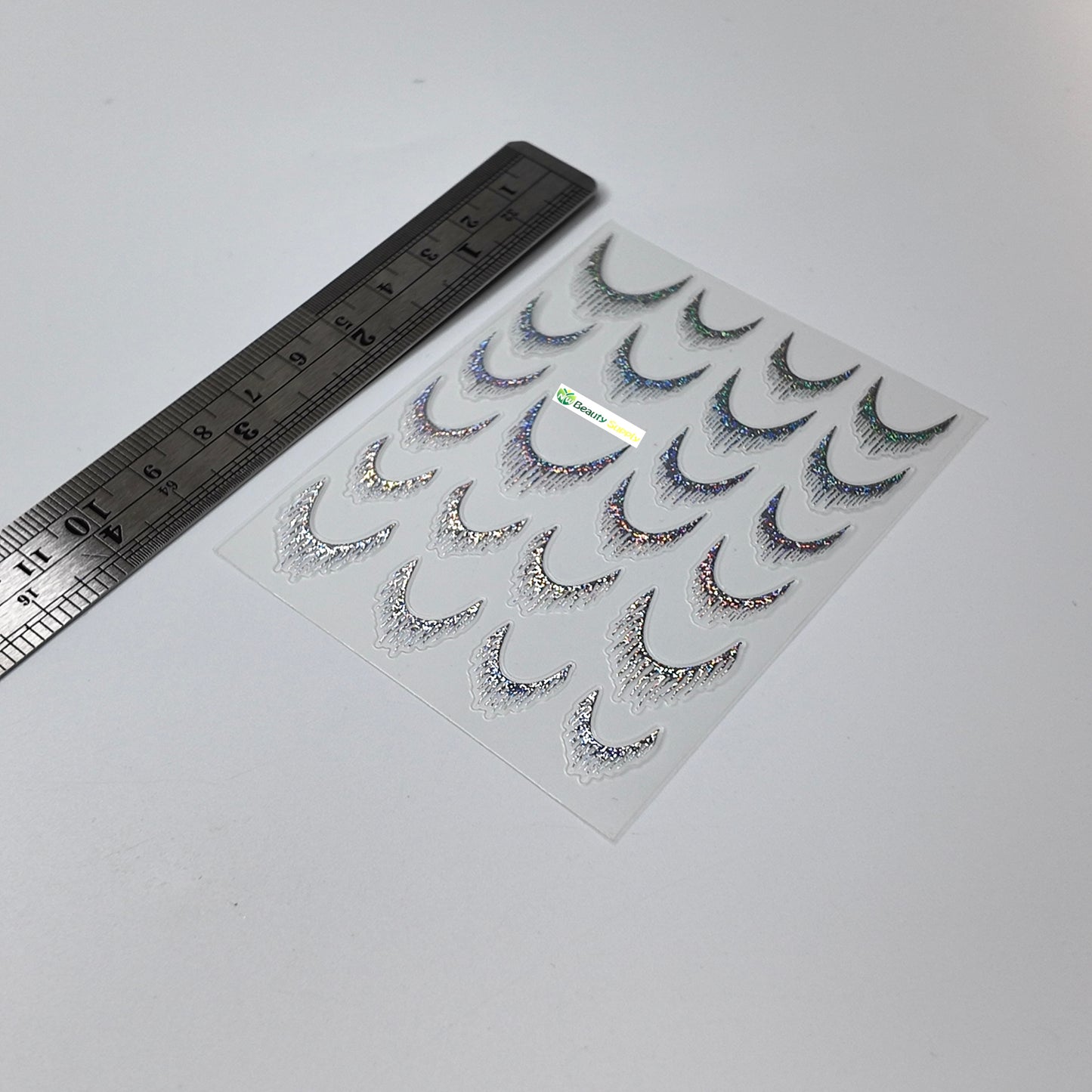 French Line with Hanging Strands Sticker Decal