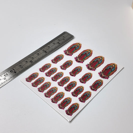 Mary Standing Sticker Decal