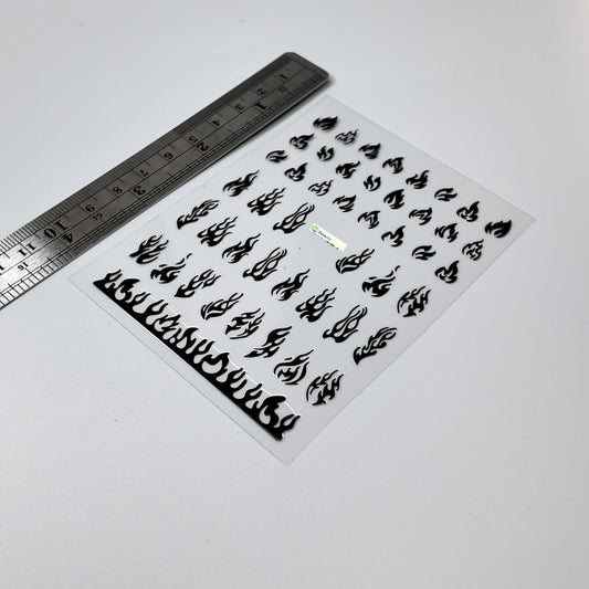 Flame V1 Sticker Decal