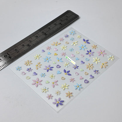 Pastel Flower Sticker Decal