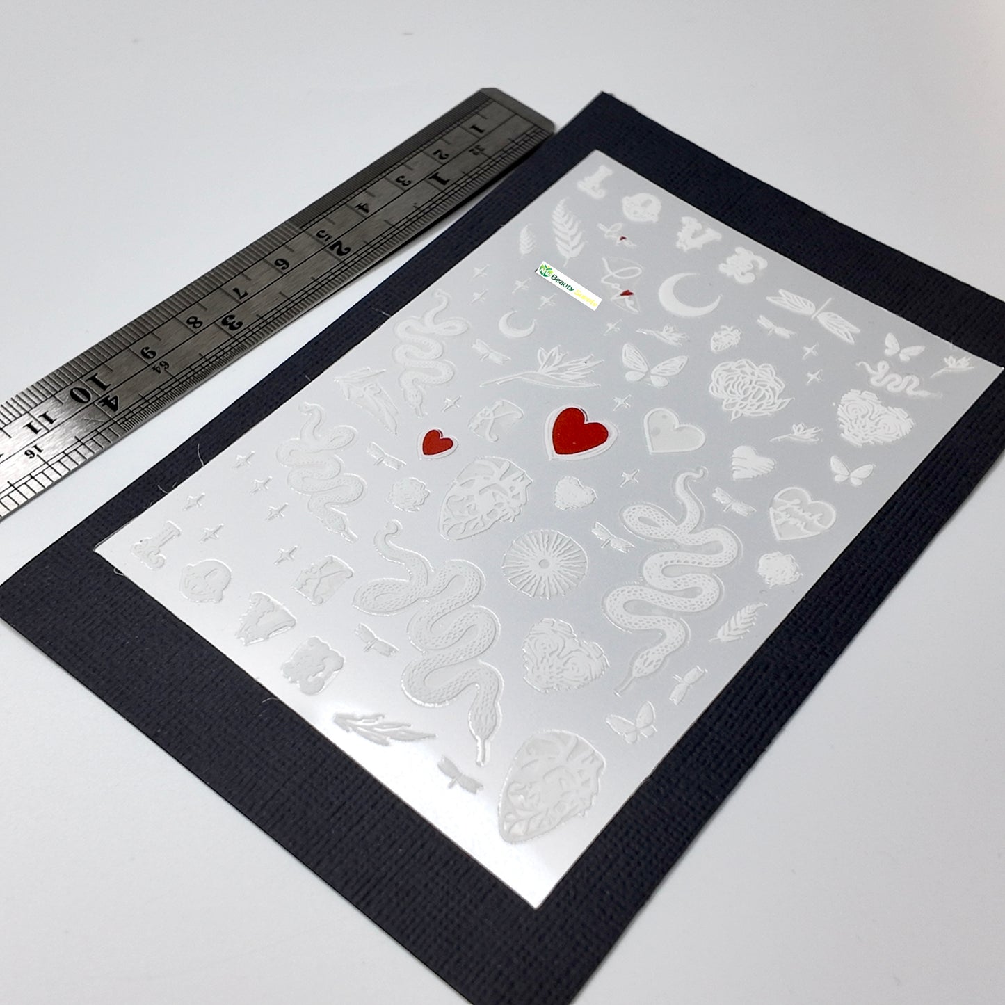 Snakes and Hearts Sticker Decal