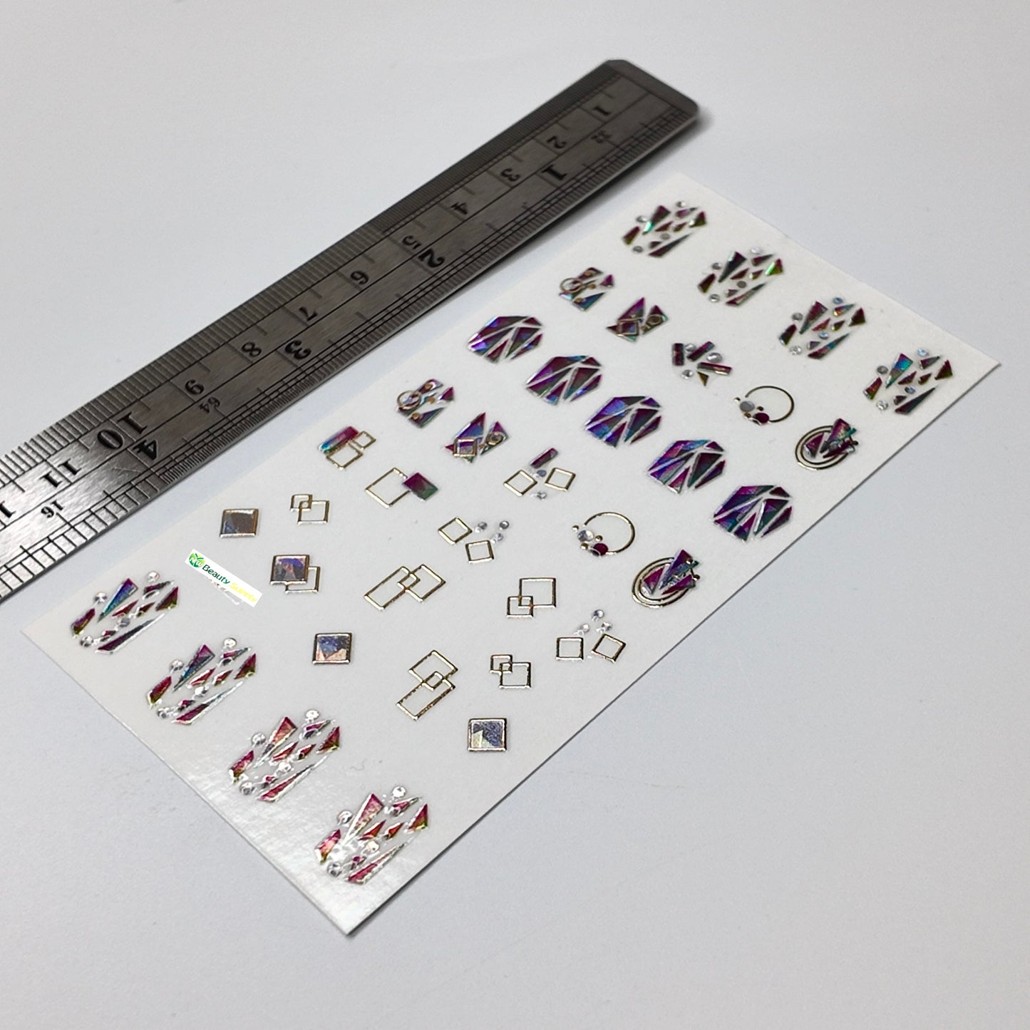 Holographic Geometric Shape Sticker Decal