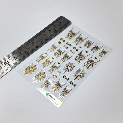 Spider Web Sticker Decal