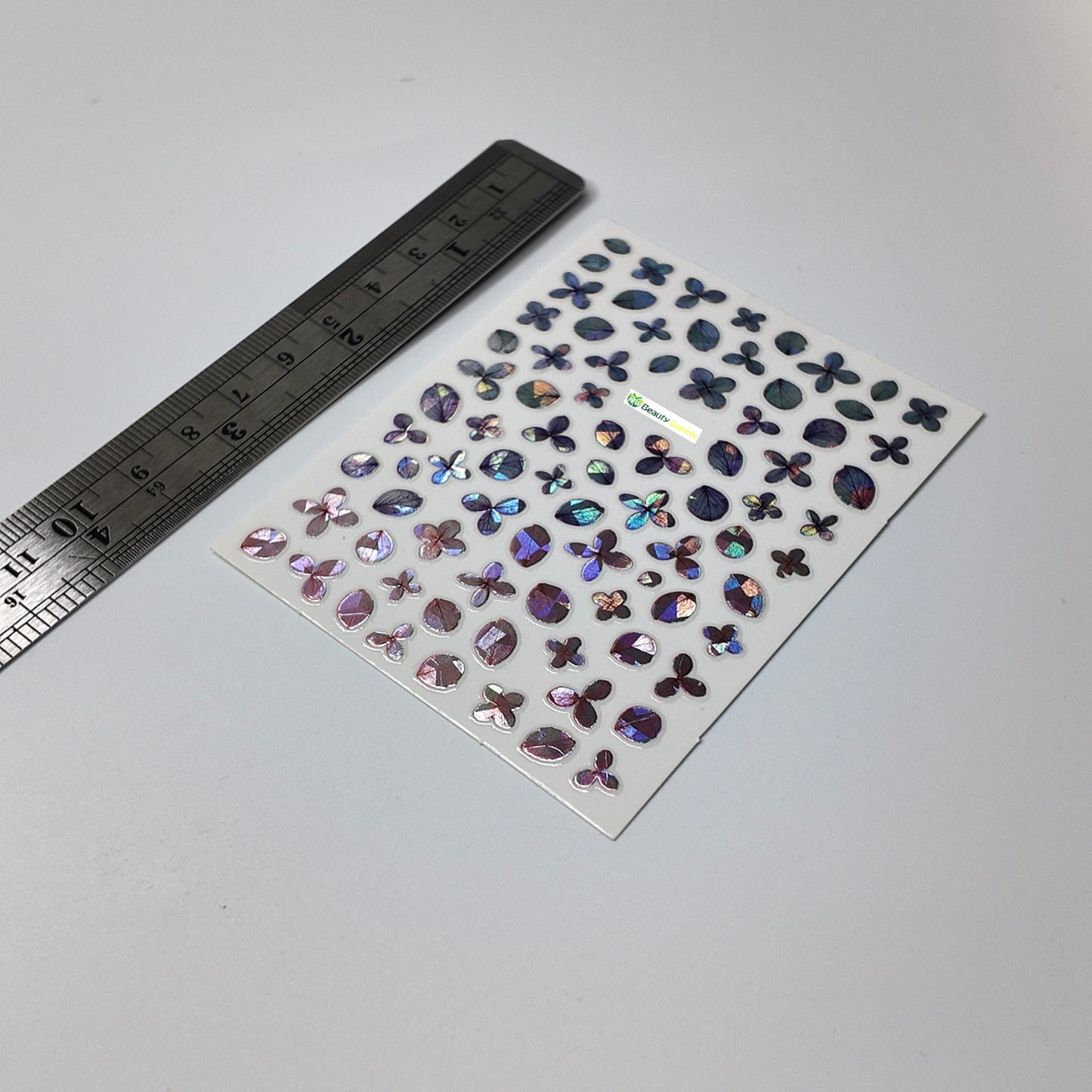 Holographic Flower Petals Sticker Decal