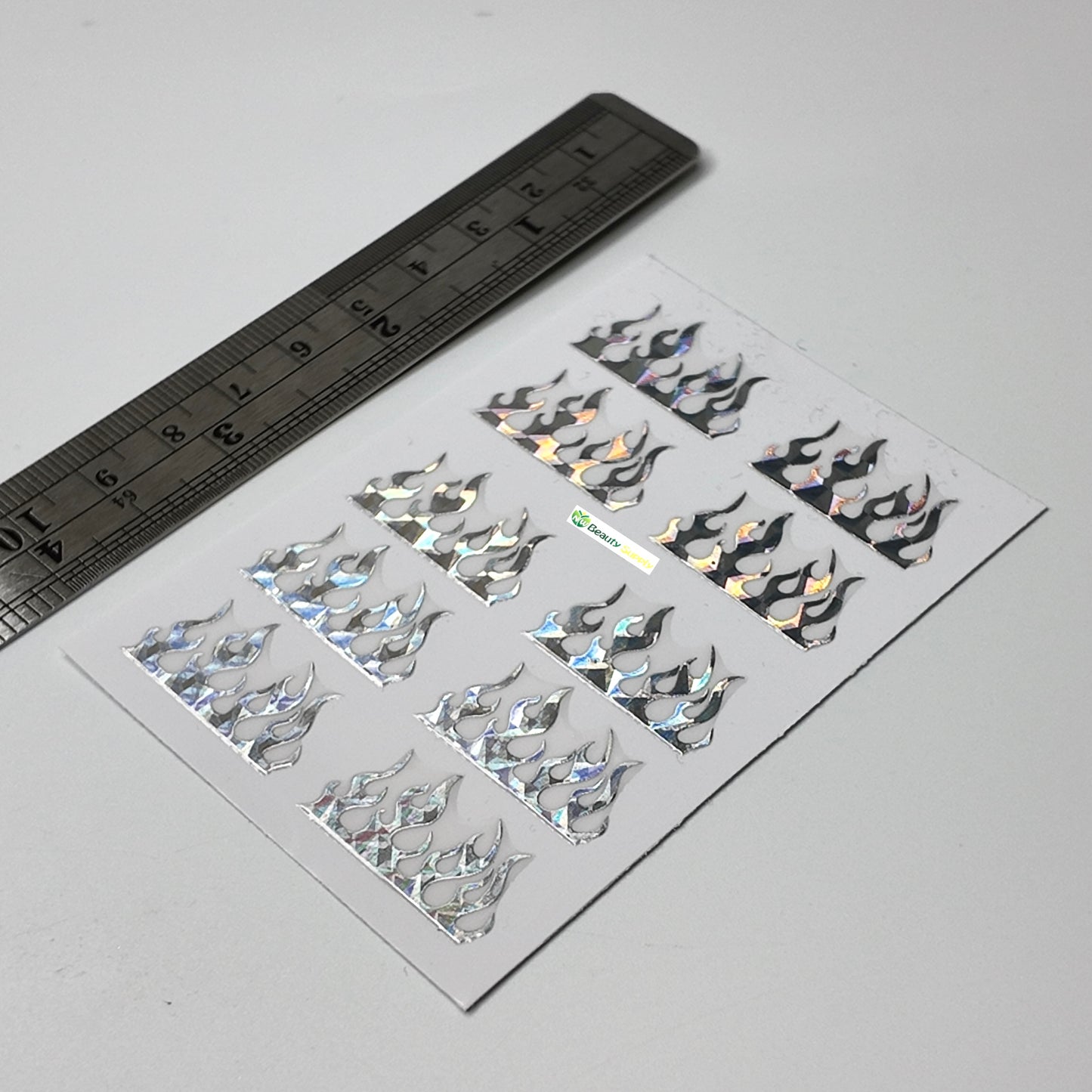 Flame V8 Sticker Decal