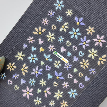 Pastel Flower Sticker Decal