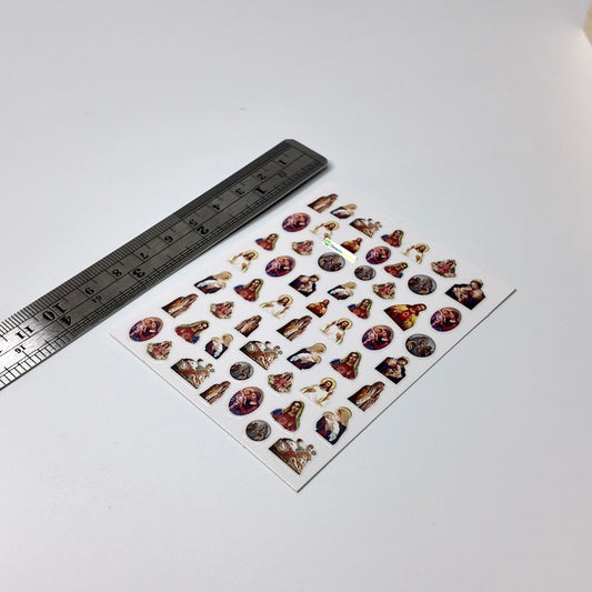 Jesus and Mary Sticker Decal