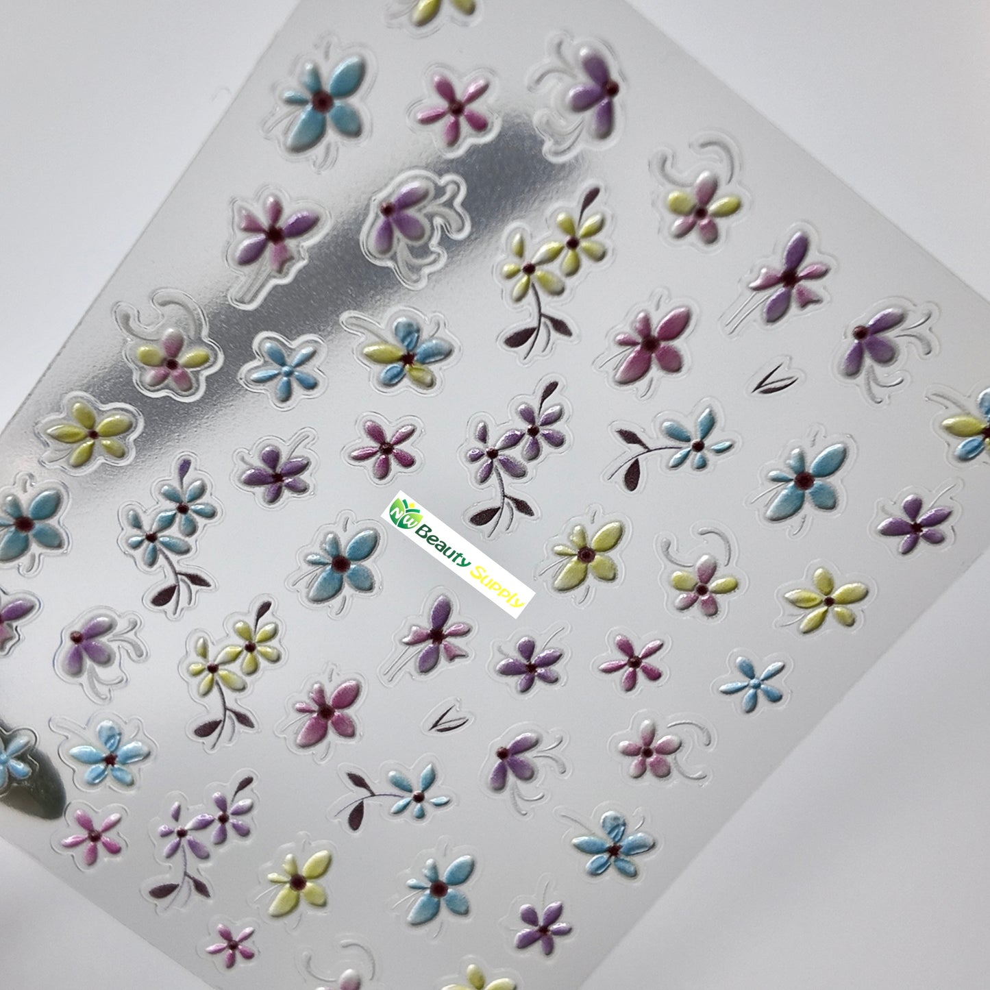 Pastel Florals Sticker Decal