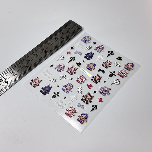 Skull Panda Sticker Decal