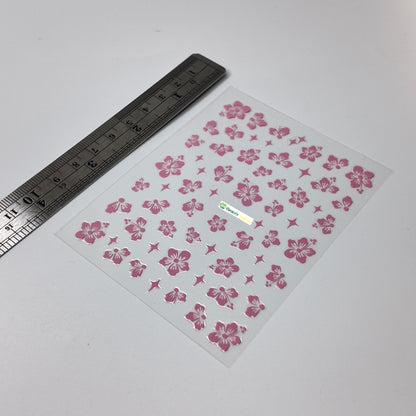 Hibiscus Flower Sticker Decal