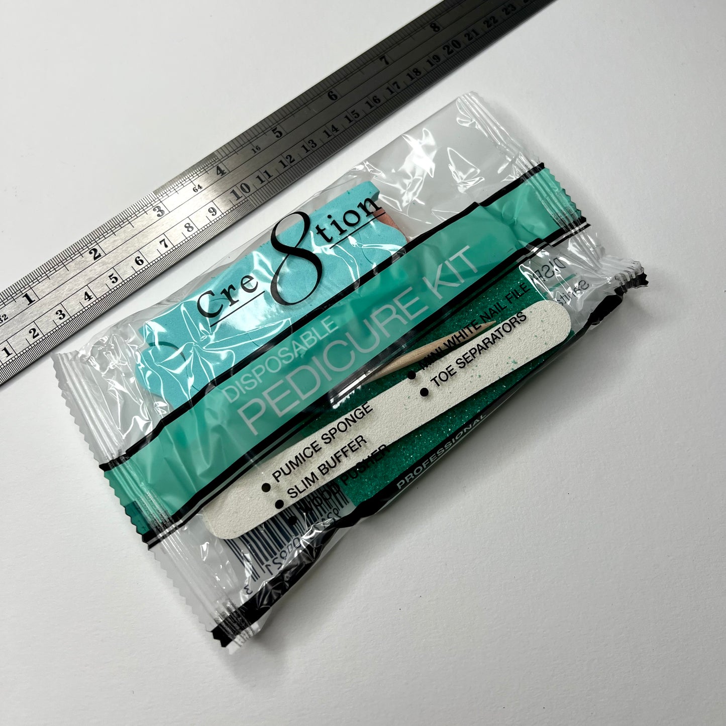 Cre8tion Green Disposable Pedicure Kit B - 10 packs