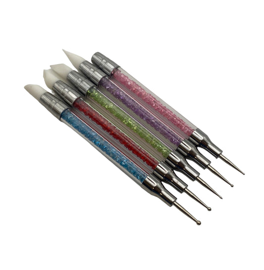Nail Art Dotter/ Silicone Tool Set 5pc
