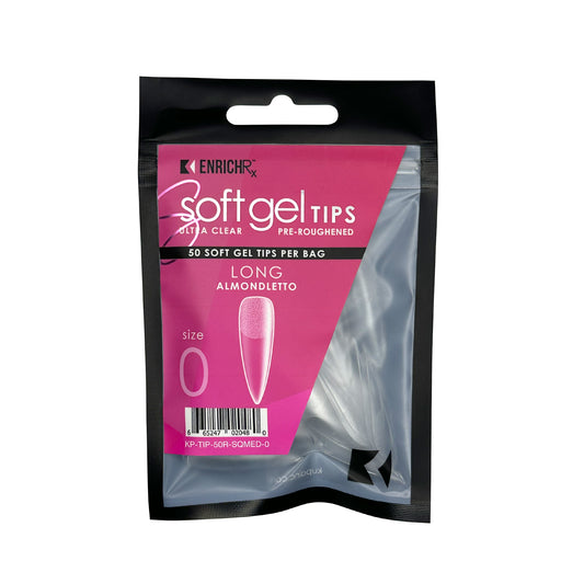 KUPA EnrichRX Soft Gel Refill Tip Bag - Long Almondletto