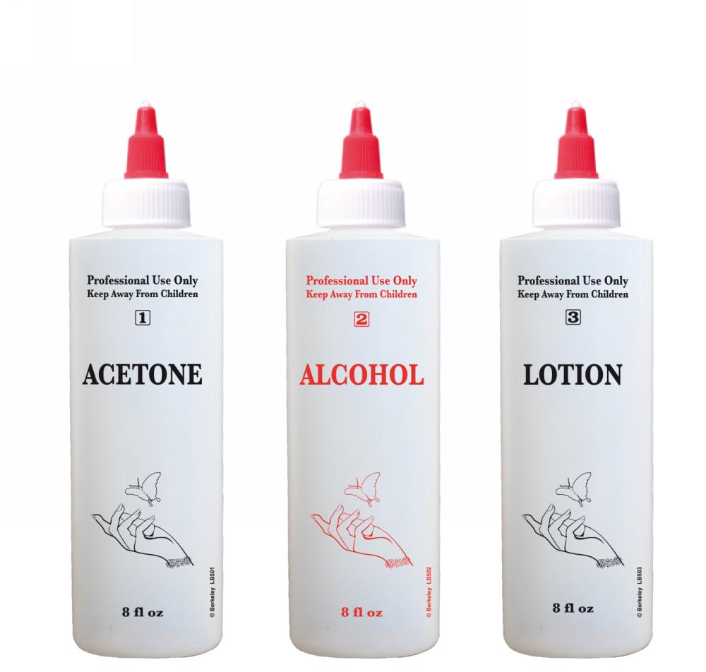 BER 8oz Plastic Bottle with Twist Cap