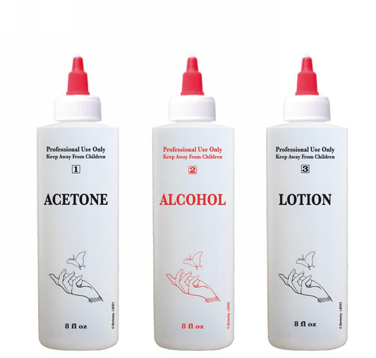BER 8oz Plastic Bottle with Twist Cap