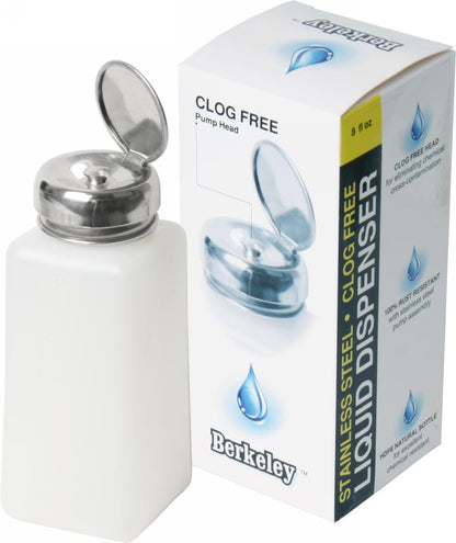 BER 8 oz Non-Clog Liquid Pump Bottle