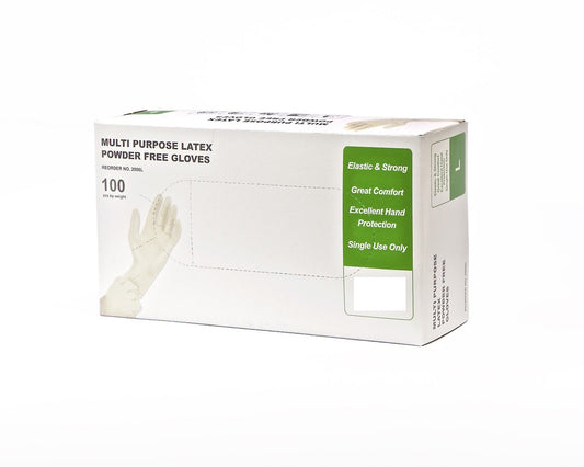 Multipurpose Powder Free Latex Glove Box