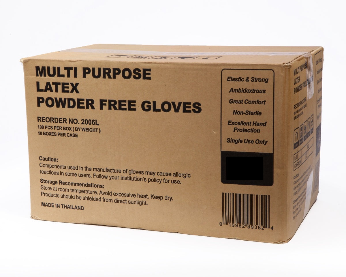 Multipurpose Powder Free Latex Glove Case