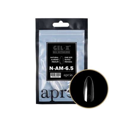 APRES Gel-X Natural Almond Medium Refill