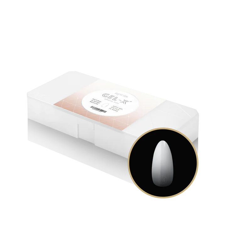 APRES Gel-X® Ombre Natural Almond Medium Box of Tips (210pcs)