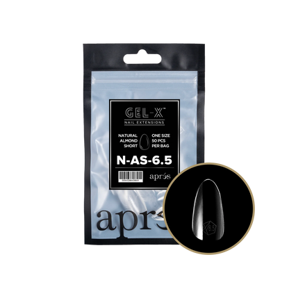 APRES Gel-X Natural Almond Short Refills
