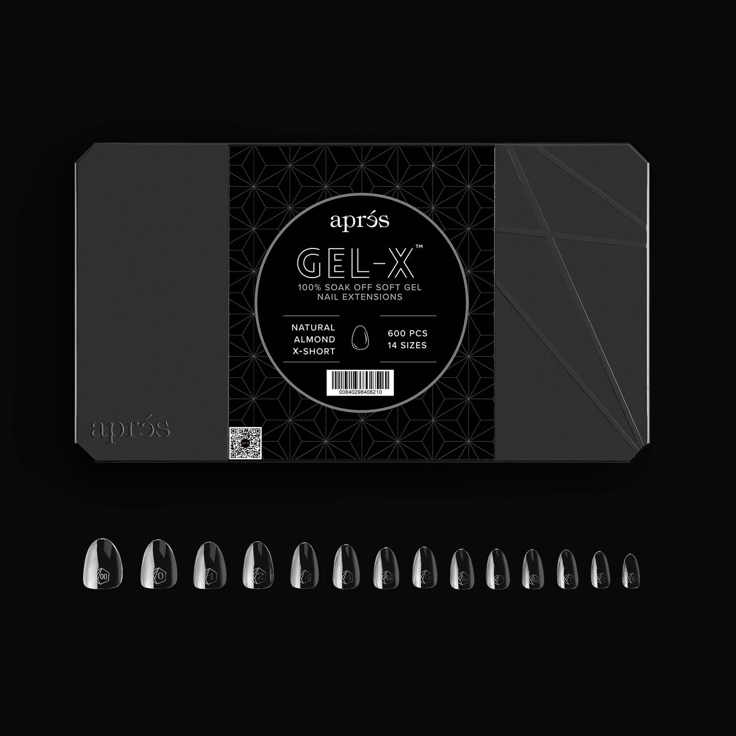 Apres Natural Almond Box of Tips 2.0