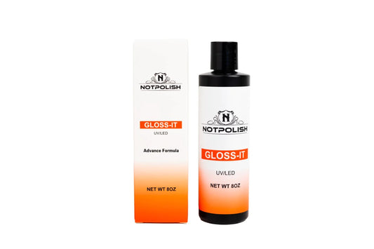 NOT POLISH GLOSS IT GEL TOP REFILL 8OZ