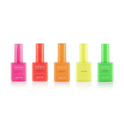 Apres French Manicure Ombre Series - Neon Set