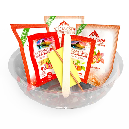 VolcanoSpa Luxury Manicure in a Bowl Orange No 5 Single