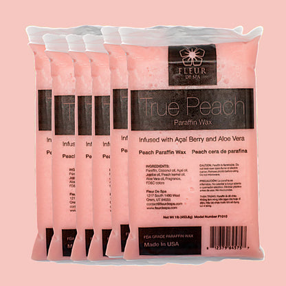 Fleur Paraffin Peach 6lbs