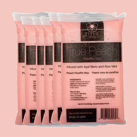 Fleur Paraffin Peach 6lbs