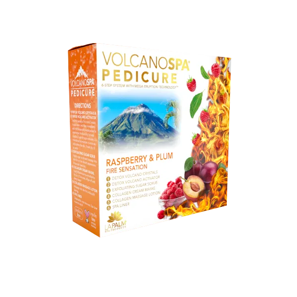 Volcano Spa Fire Sensation 6 Step - Raspberry & Plum