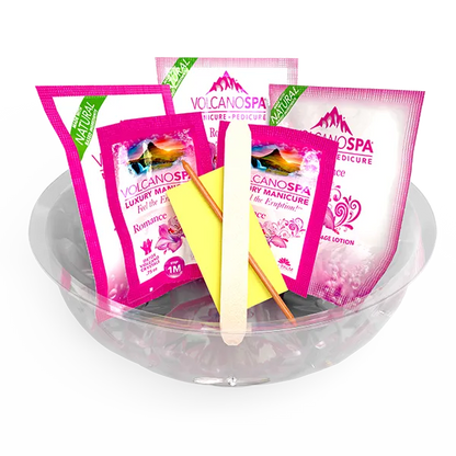 VolcanoSpa Luxury Manicure in a Bowl Romance (30/Case)