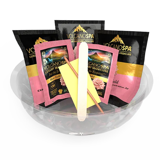 VolcanoSpa Luxury Manicure in a Bowl Rose Gold 30/Case
