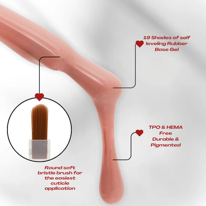 NotPolish Thickie Gel Rubber Base Collection (19pc)