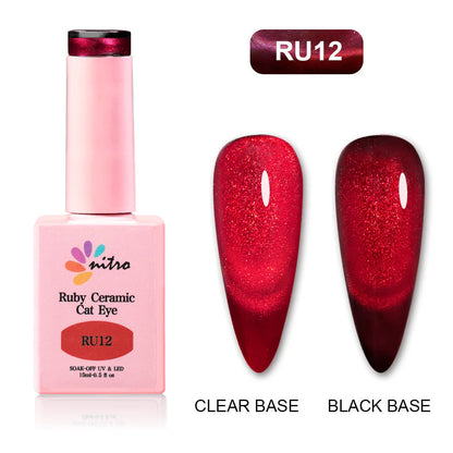 NITRO Ruby Cat Eye Gel Collection (12 Colors)