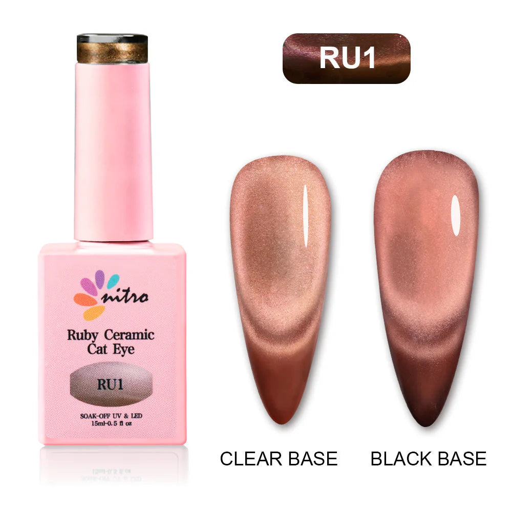 NITRO Ruby Cat Eye Gel Collection (12 Colors)