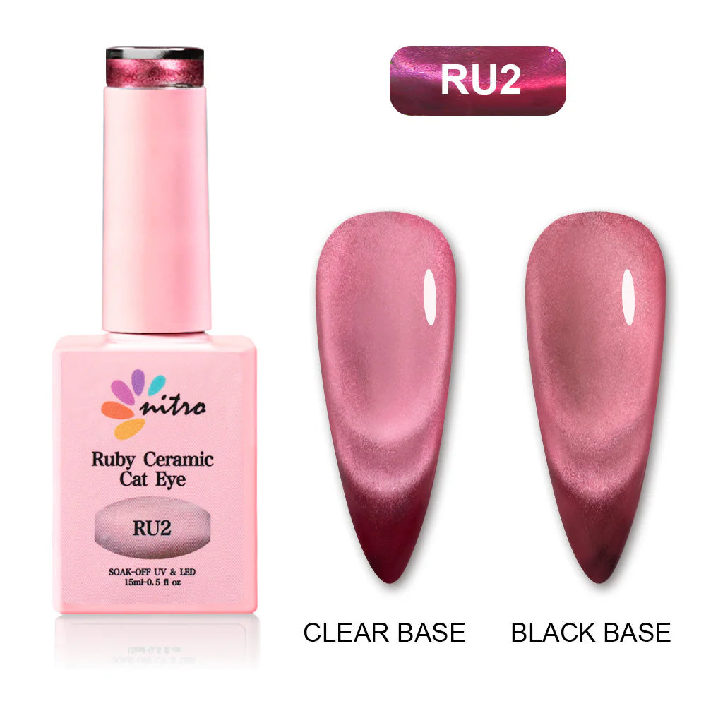 NITRO Ruby Cat Eye Gel Collection (12 Colors)