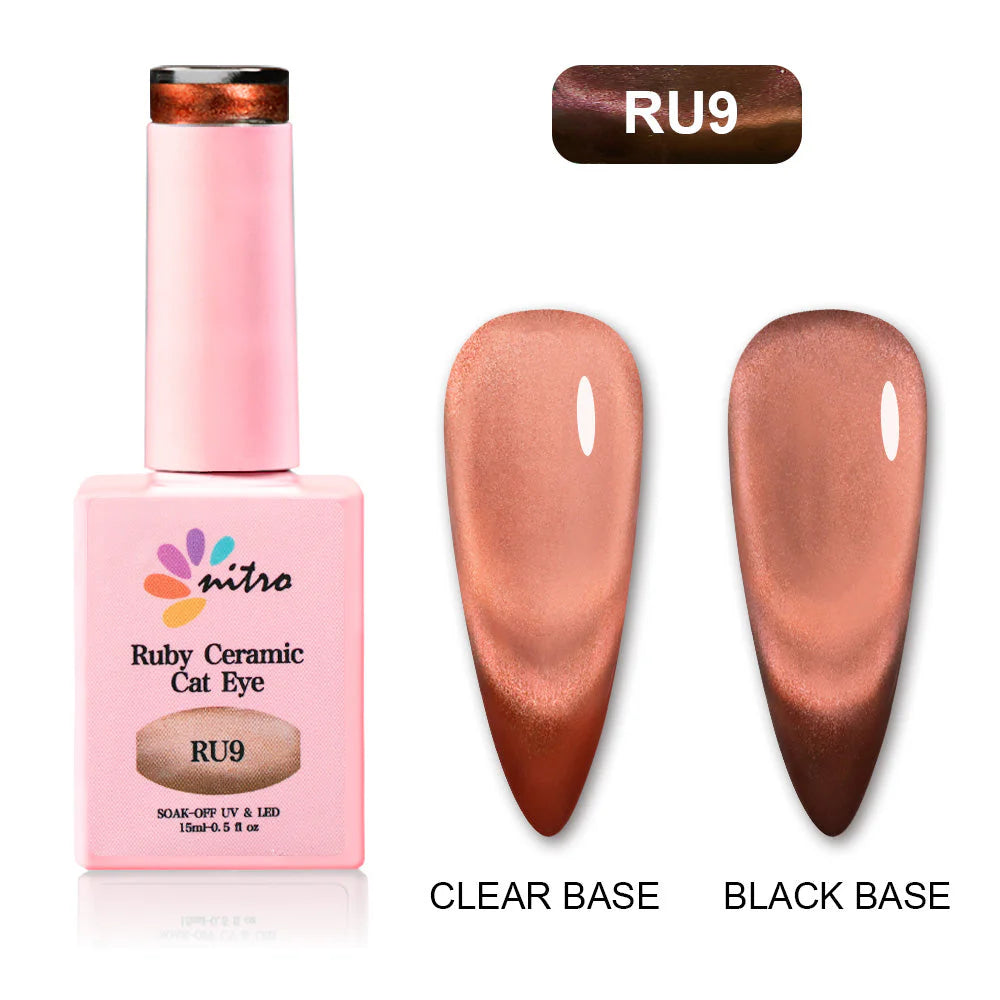 NITRO Ruby Cat Eye Gel Collection (12 Colors)