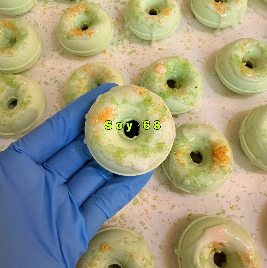 SOY 68 Donut Shaped Bath Soak Baby Bomb (40 ct. Jar)