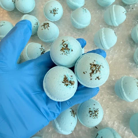 SOY68 Round Shaped Baby Bomb Bath Soak (55 Each/Jar)