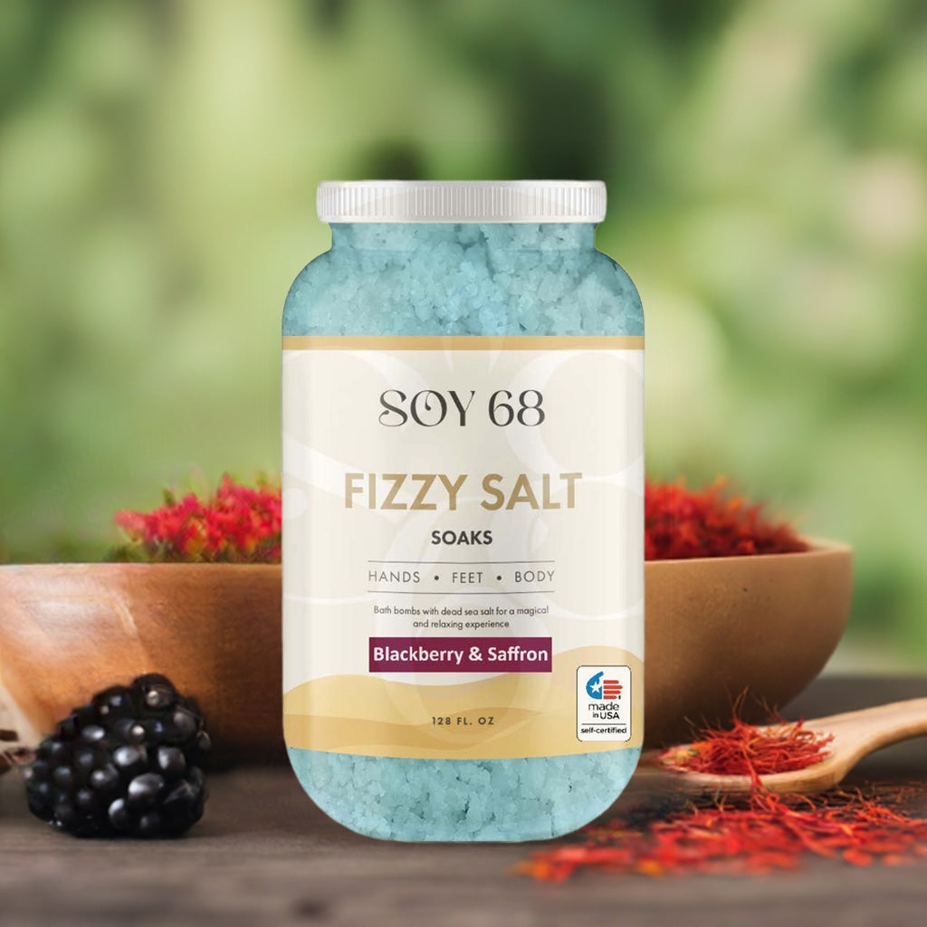 SOY 68 Fizzy Salt Bath Soak (1 Gal)