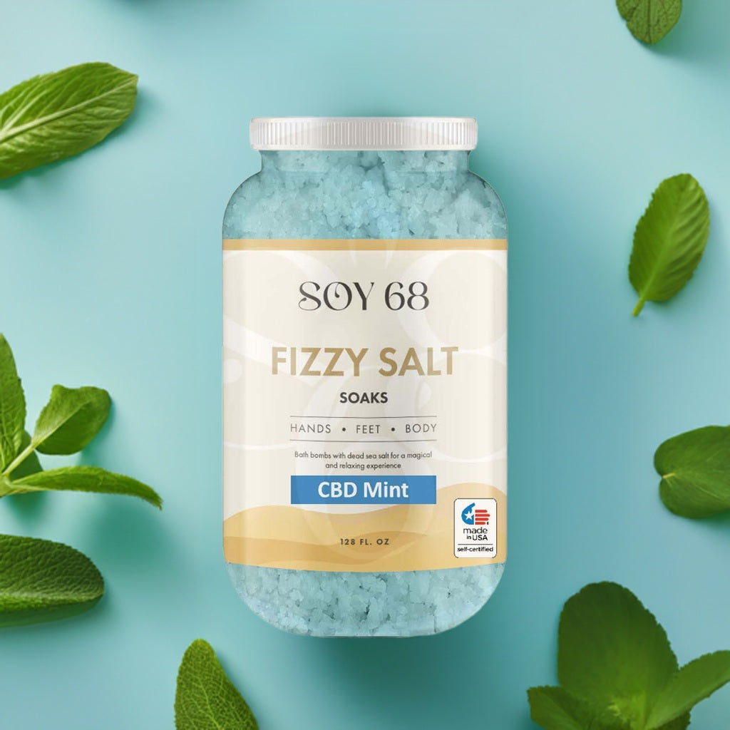 SOY 68 Fizzy Salt Bath Soak (1 Gal)
